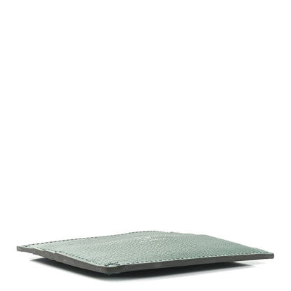 Hermes Evercolor H Sellier Card Holder Vert Moyen Vert Cypress 4 of 6