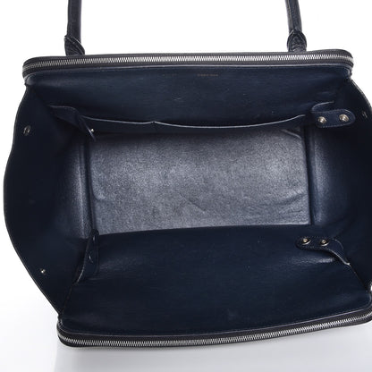 Celine Smooth Calfskin Suede Tri-Color Double Zip Trapeze Sand 5 of 7