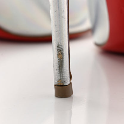 Christian Louboutin Specchio Laser So Kate 120 Pumps 39 Silver 9 of 12