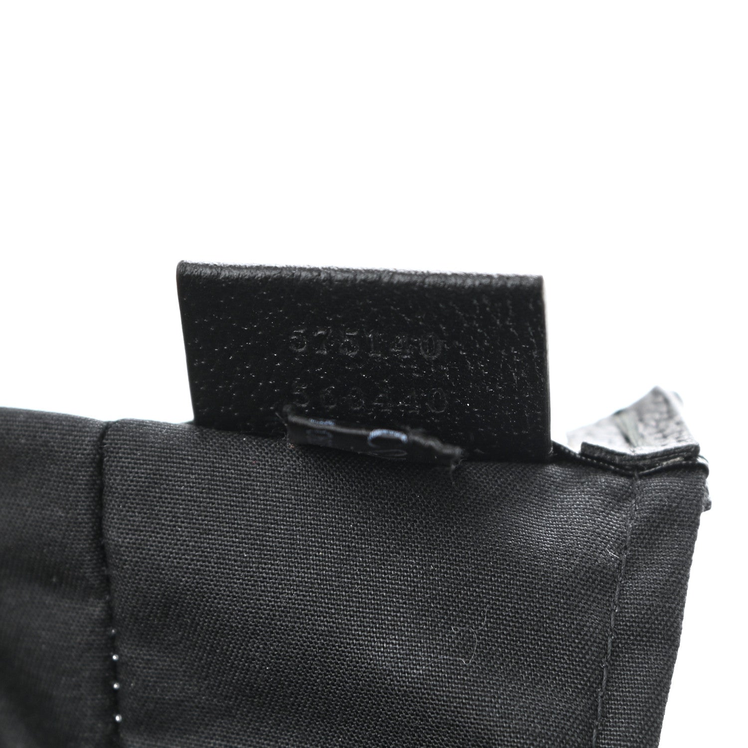 Gucci Patent Canvas Frame Logo Vertical Tote Black Crop 8 of 11