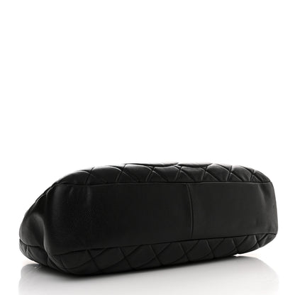Chanel Caviar Quilted CC Timeless Soft Tote Black 4 of 10
