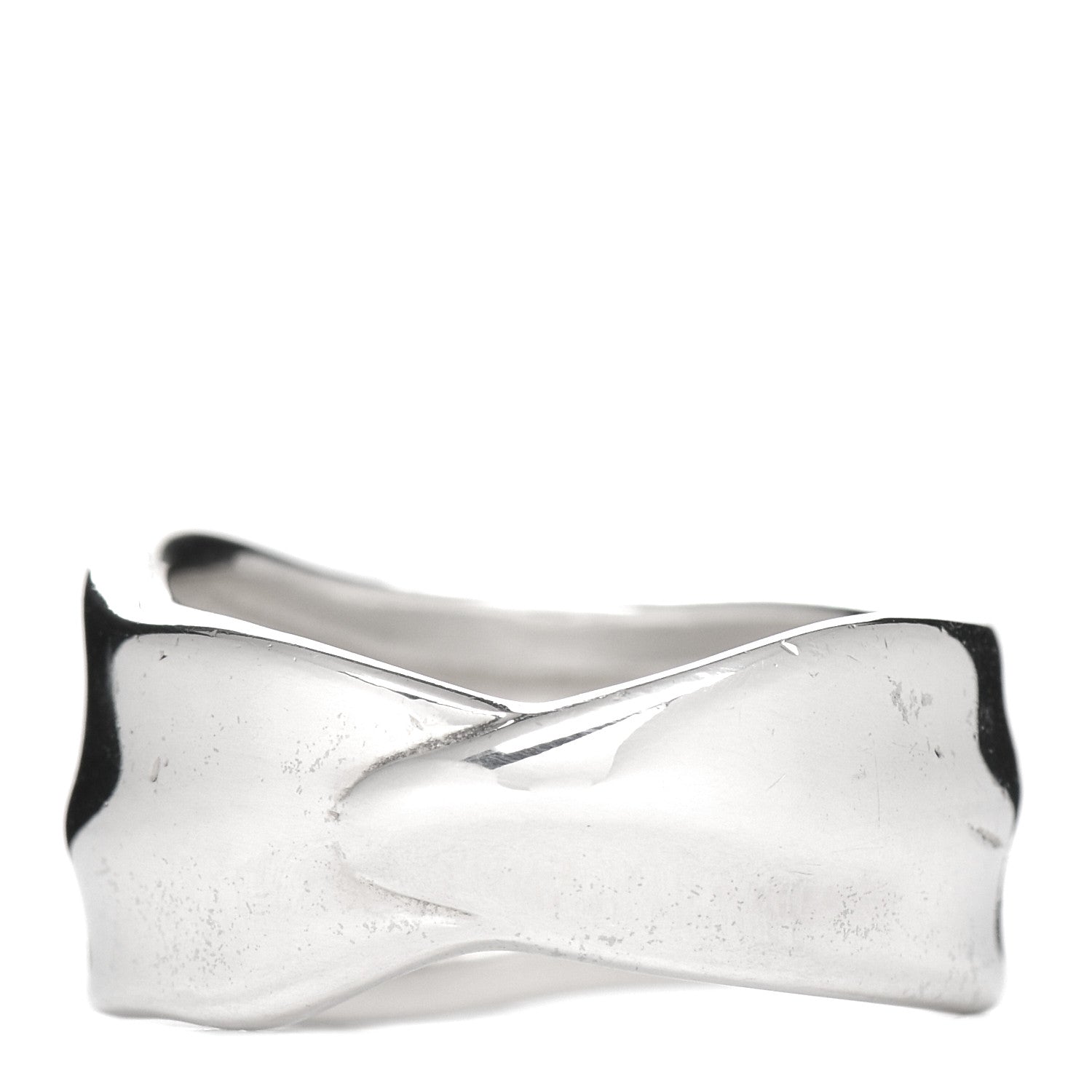 Tiffany Sterling Silver Nature Leaf Ring 53 6.5 3 of 4