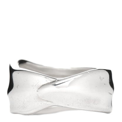 Tiffany Sterling Silver Nature Leaf Ring 53 6.5 3 of 4