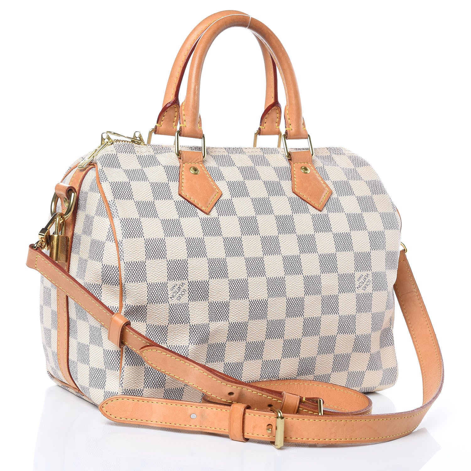 Louis Vuitton Damier Azur Speedy Bandouliere 25 3 of 20