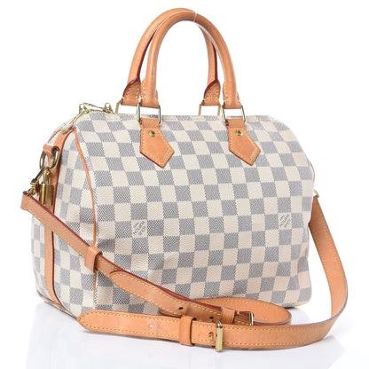 Louis Vuitton Damier Azur Speedy Bandouliere 25 3 of 20