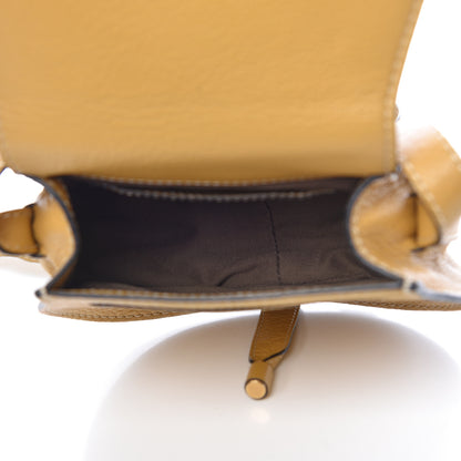 Chloe Calfskin Mini Marcie Round Crossbody Bag Dusty Yellow 5 of 11