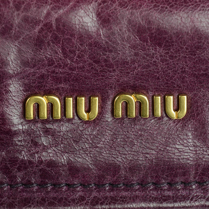 Miu Miu Vitello Lux Mini Charm Tote Ribes 7 of 7