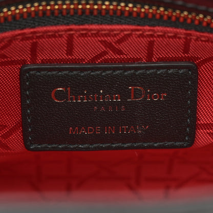 Christian Dior Lambskin Cannage Mini Lady Dior Black 6 of 10
