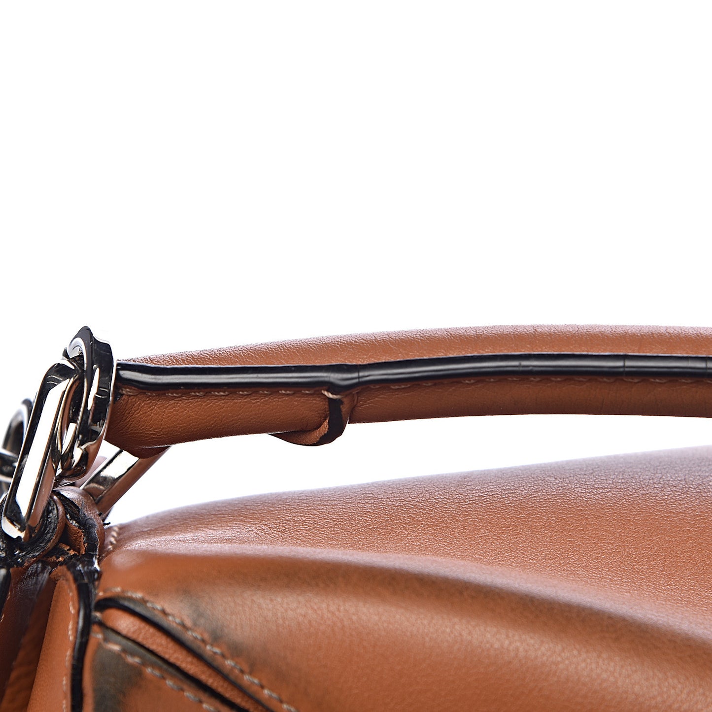 Calfskin Small Puzzle Bag Tan