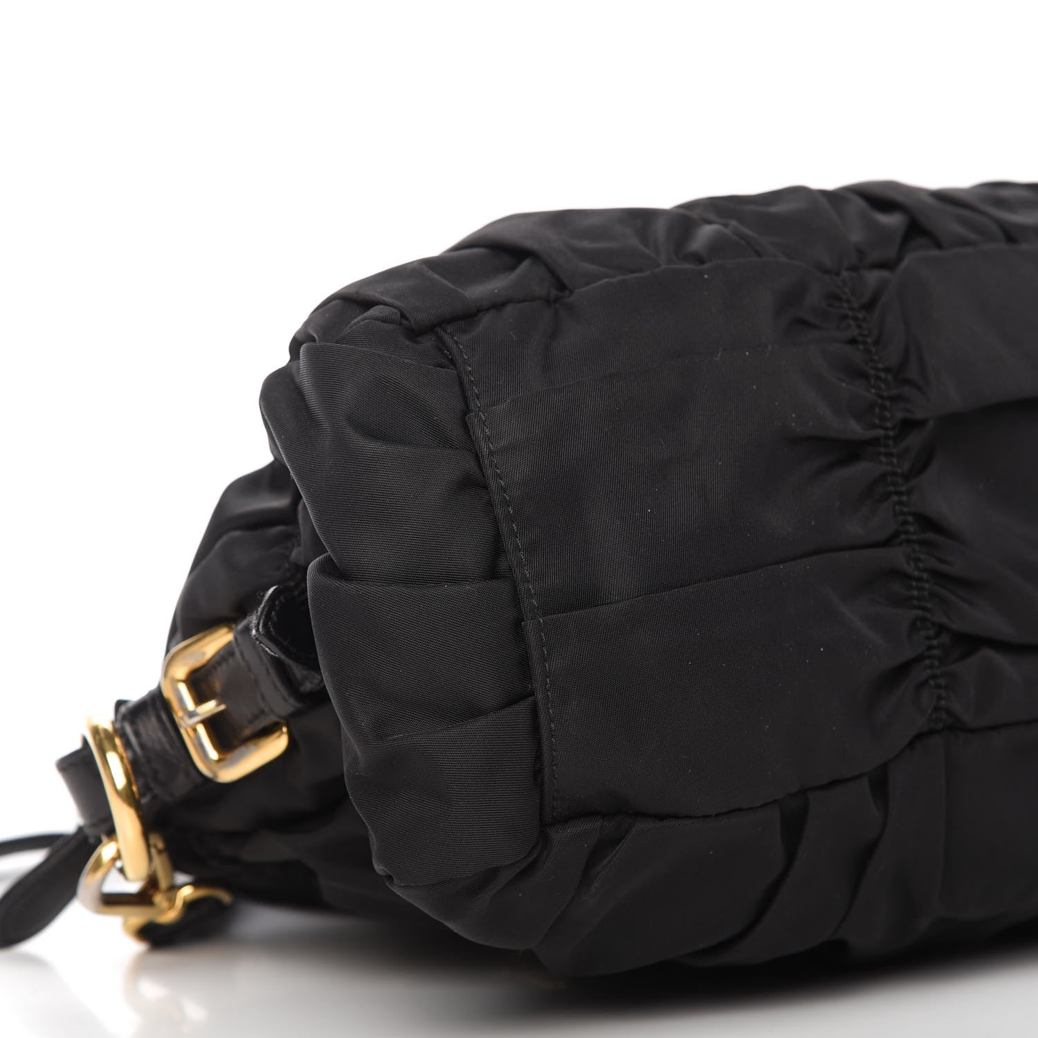 Prada Tessuto Nylon Gaufre Shopping Satchel Black 6 of 20