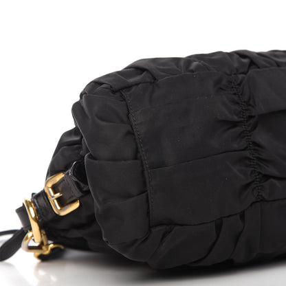 Prada Tessuto Nylon Gaufre Shopping Satchel Black 6 of 20