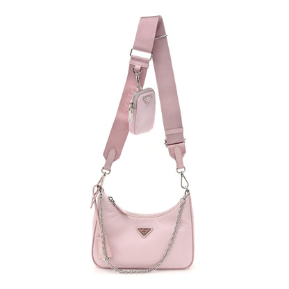 Prada Nylon Re-Edition 2005 Shoulder Bag Alabastro 1 of 9
