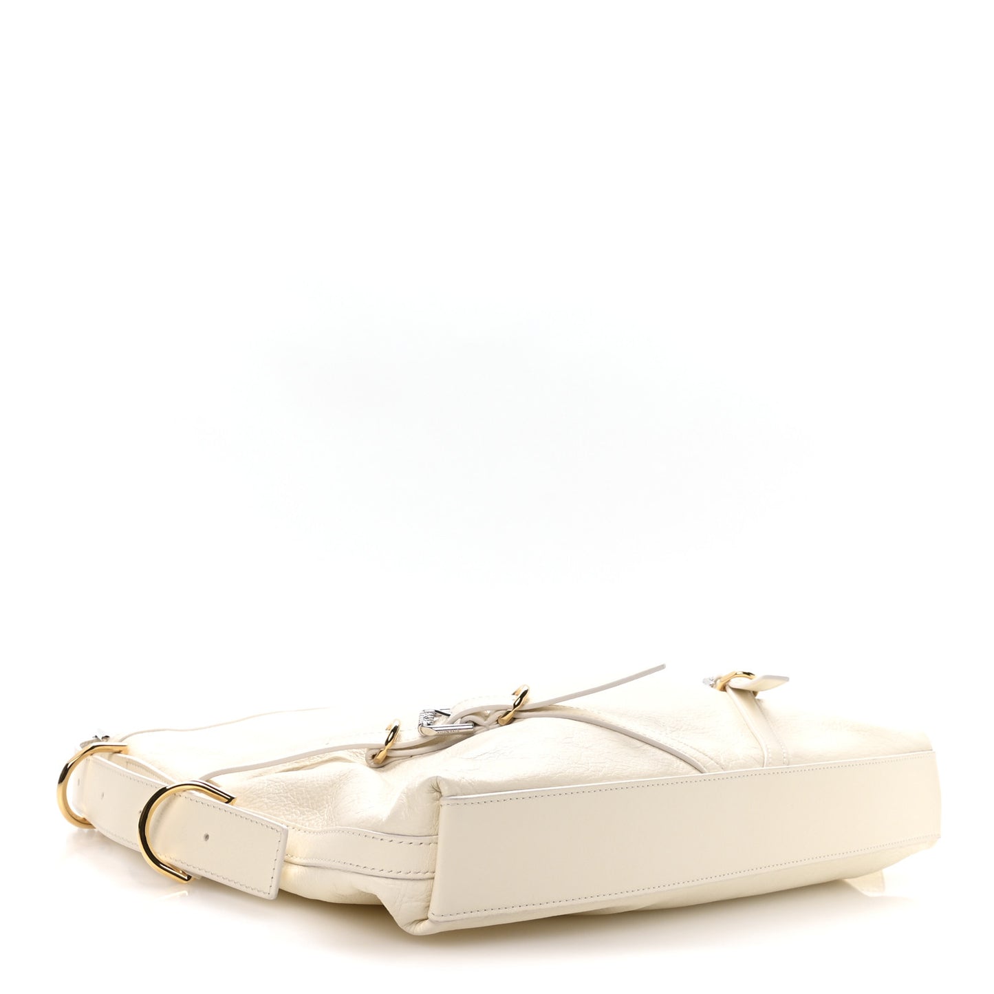 Calfskin Medium Voyou Bag Ivory