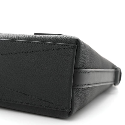 Louis Vuitton Calfskin Aerogram Takeoff Briefcase Black 9 of 11
