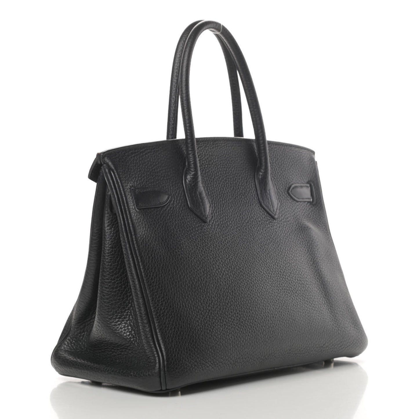 Taurillon Clemence Birkin 30 Black