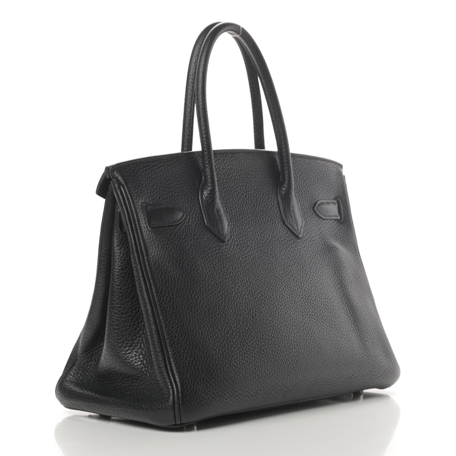 Hermes Taurillon Clemence Birkin 30 Black 3 of 15