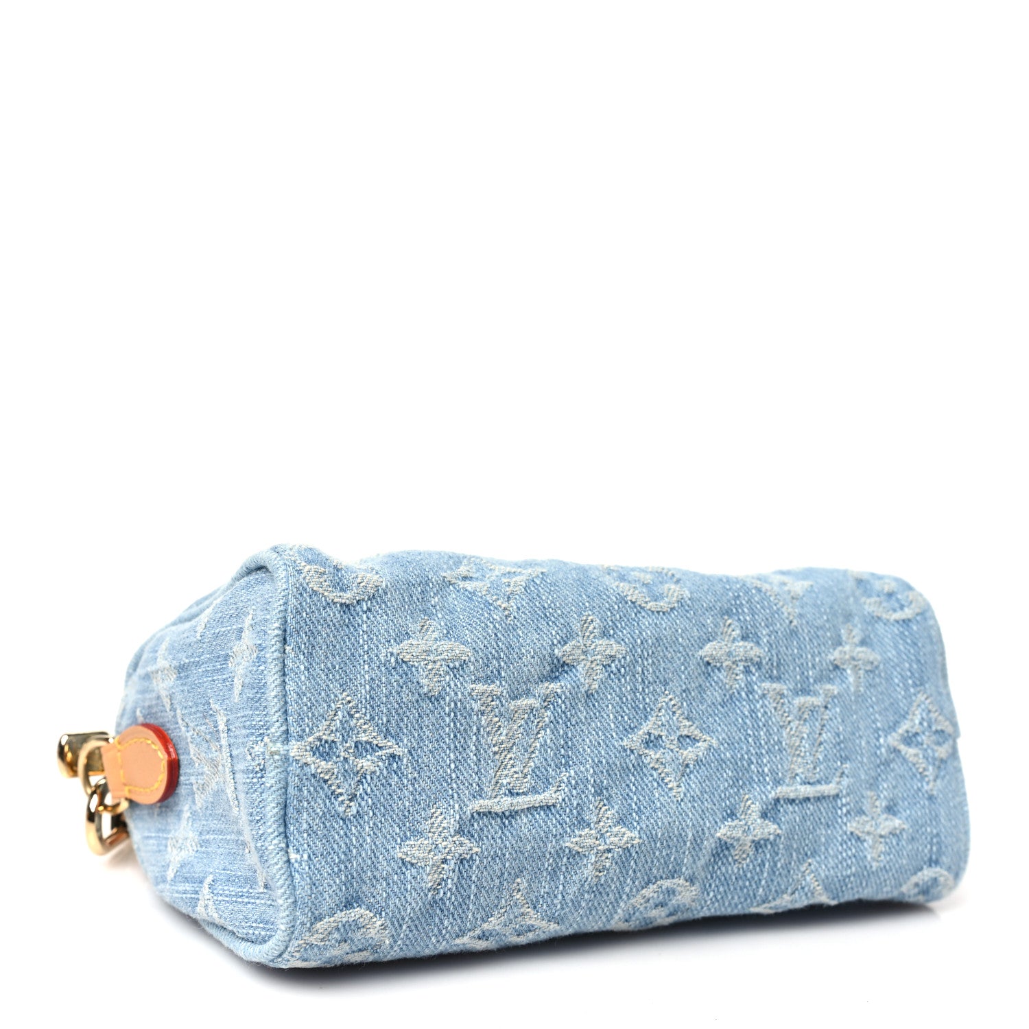 Louis Vuitton Monogram Denim Nano Speedy Sky Blue 4 of 10