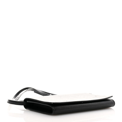 Balenciaga Grained Calfskin Phone Holder Black 4 of 10
