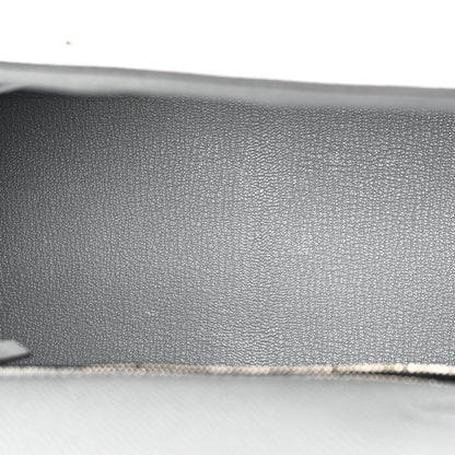 Hermes Epsom Kelly Sellier 28 Bleu Glacier 5 of 11