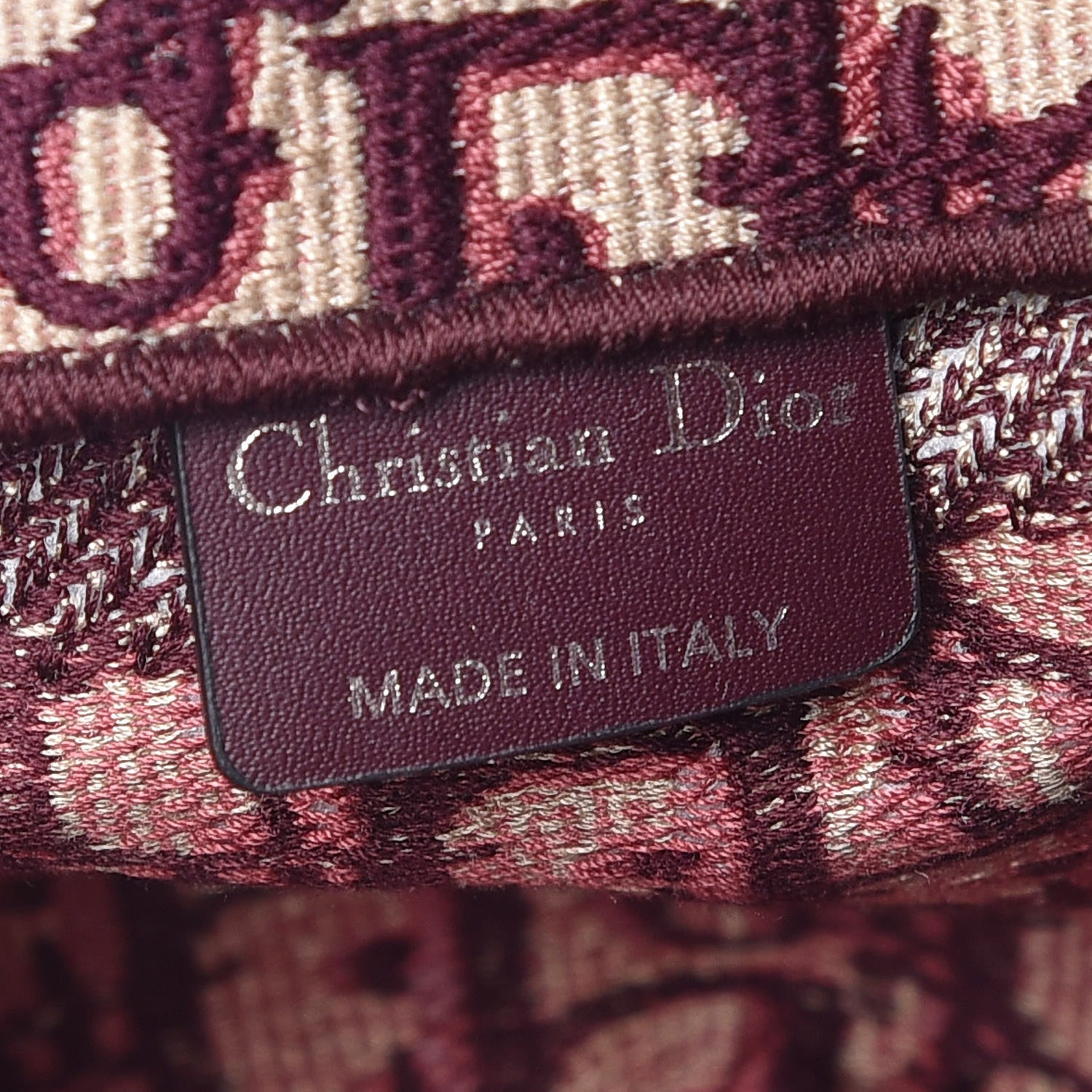 Christian Dior Oblique Medium Diorcamp Messenger Bordeaux 7 of 9