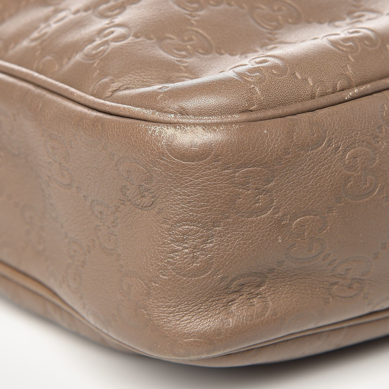 Gucci Guccissima Medium Messenger Taupe 9 of 12
