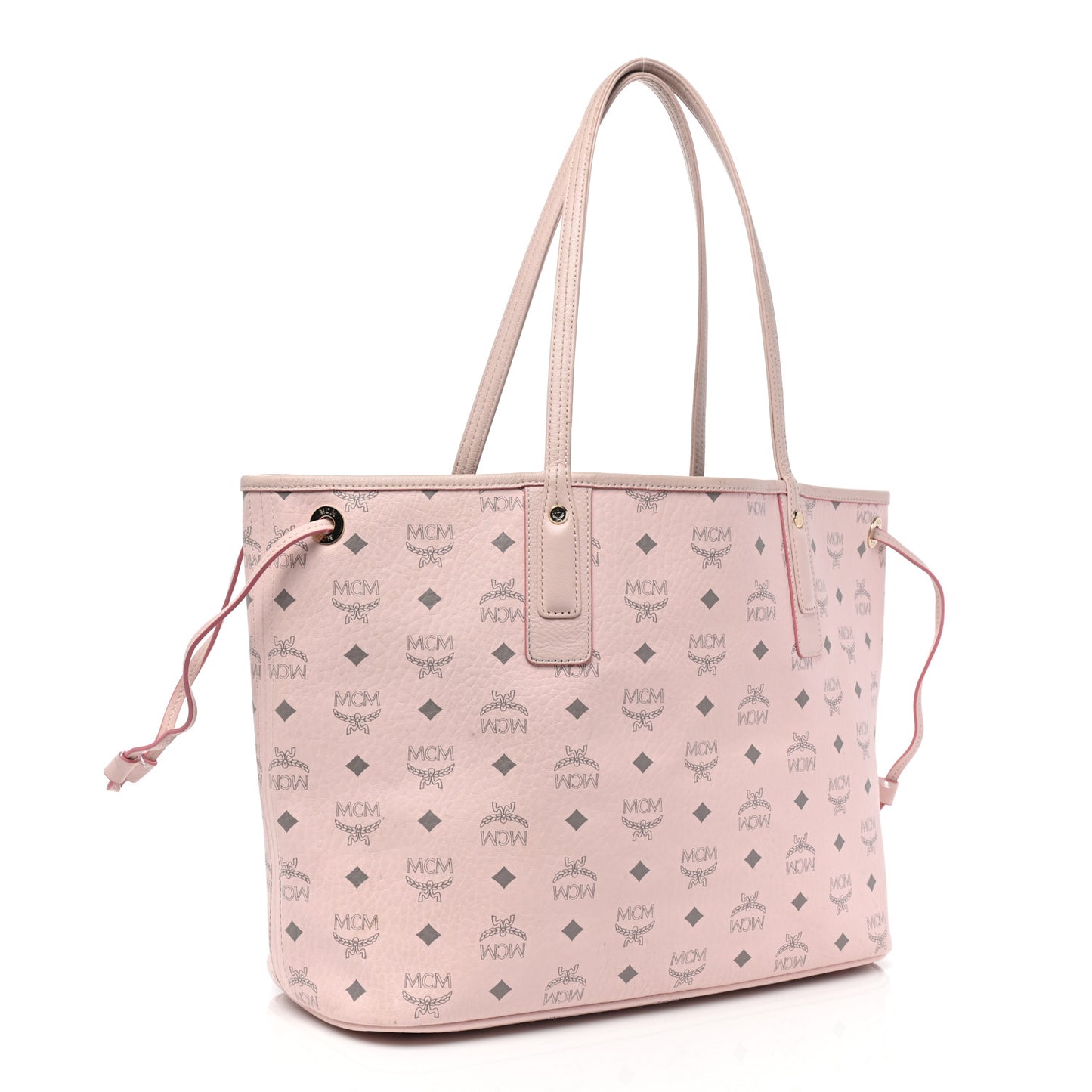Visetos Medium Liz Reversible Shopper Tote Soft Pink