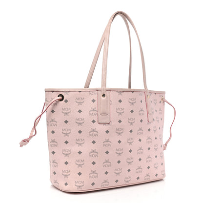 MCM Visetos Medium Liz Reversible Shopper Tote Soft Pink 4 of 24