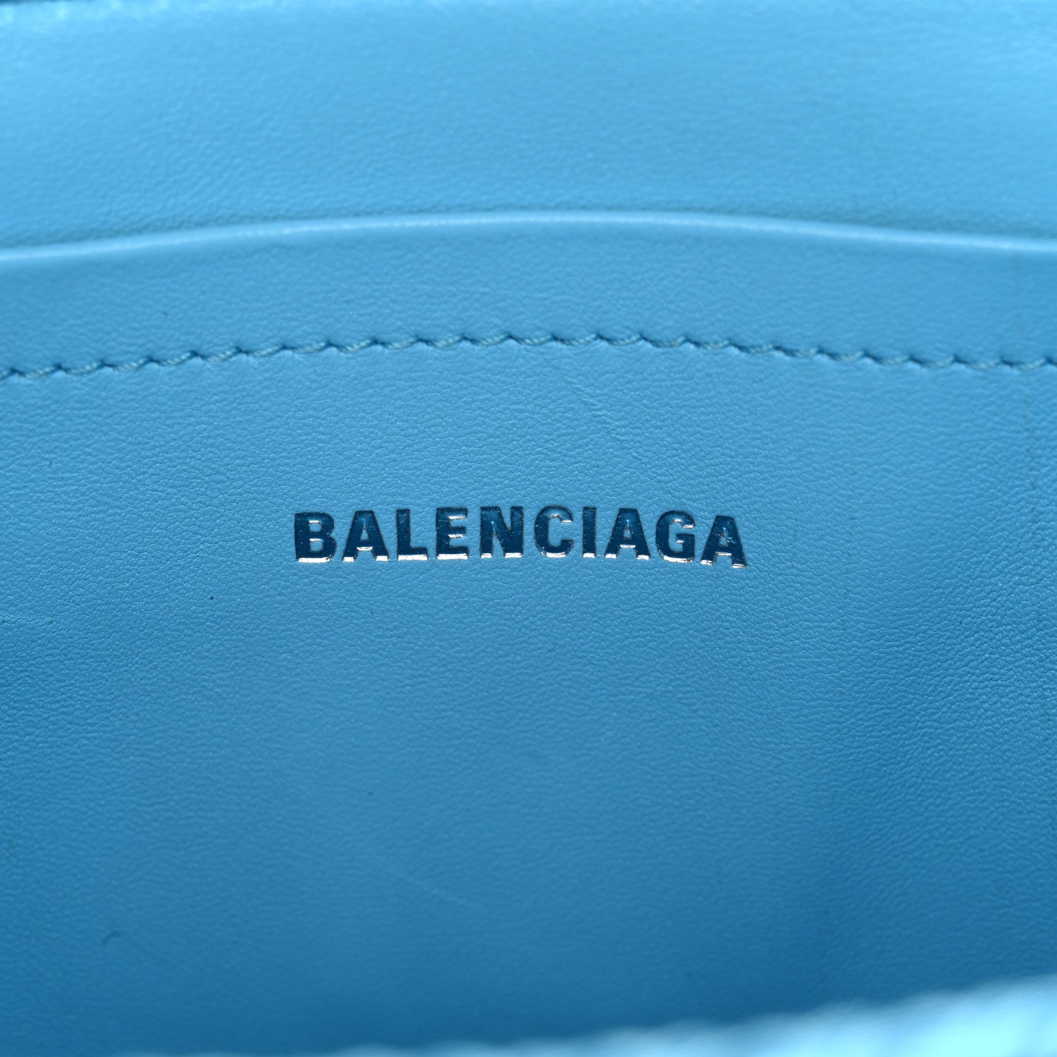 Balenciaga Nylon Lambskin Woven Mini Ibiza Basket With Strap Azur White 6 of 9