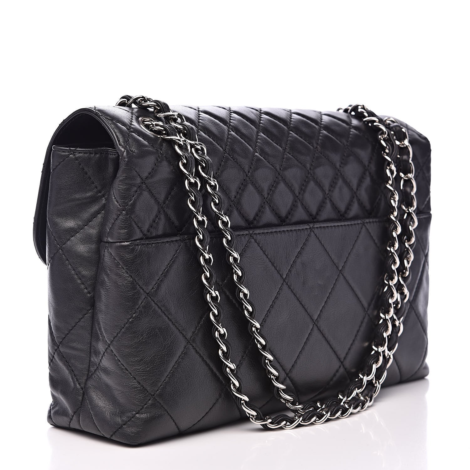 Chanel Calfskin Quilted In The Business Flap Bag Black 3 of 16