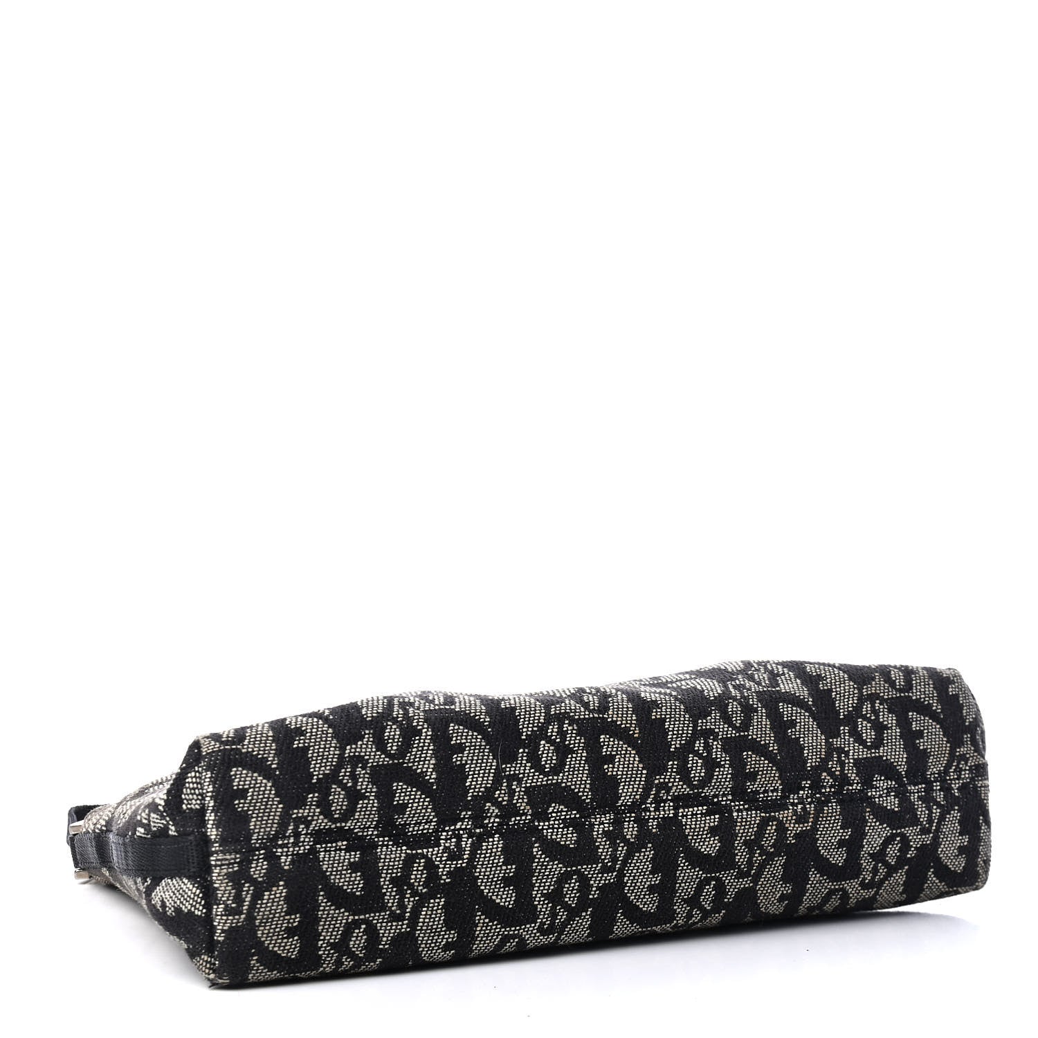 Christian Dior Monogram Shoulder Bag Pochette Black 4 of 9