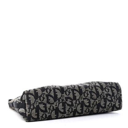 Christian Dior Monogram Shoulder Bag Pochette Black 4 of 9