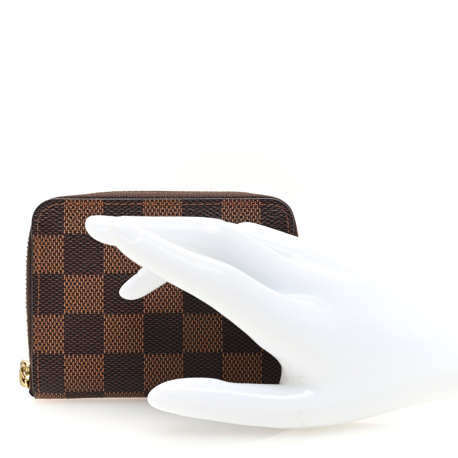 Louis Vuitton Damier Ebene Zippy Coin Purse 2 of 7