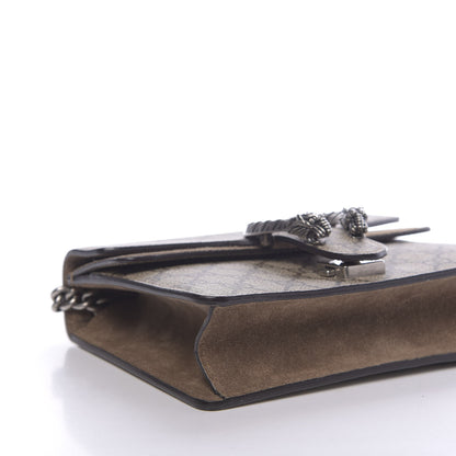 Gucci GG Supreme Monogram Mini Dionysus Shoulder Bag Taupe 8 of 11
