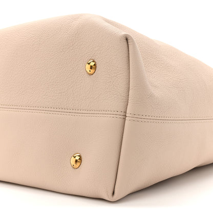 Louis Vuitton Grained Calfskin Low Key Hobo MM Limestone 10 of 12