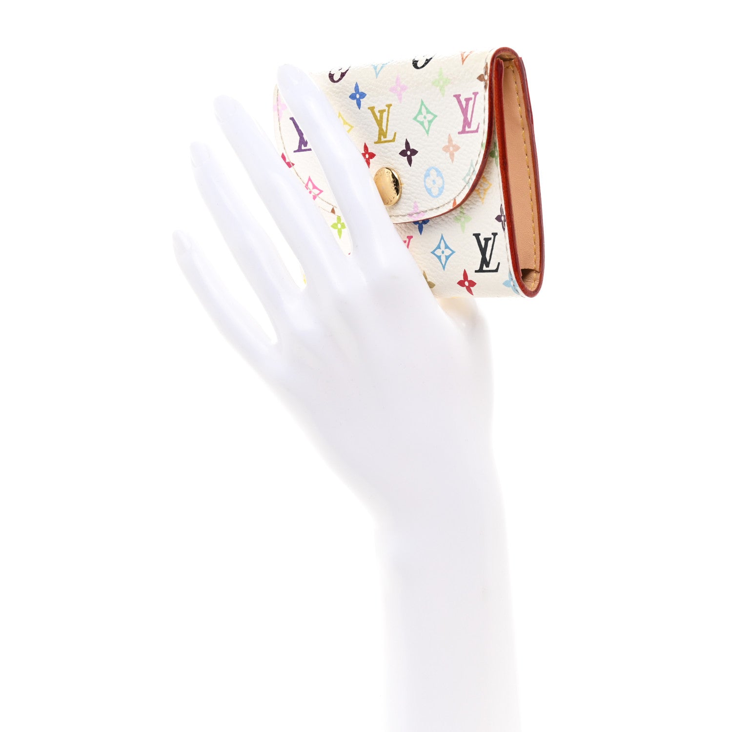 Louis Vuitton Monogram Multicolor Business Card Holder White 2 of 8