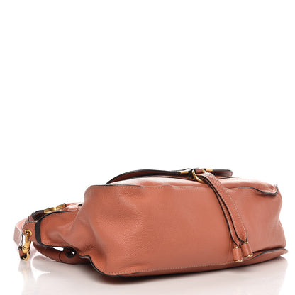 Chloe Calfskin Medium Marcie Satchel Coral 5 of 13