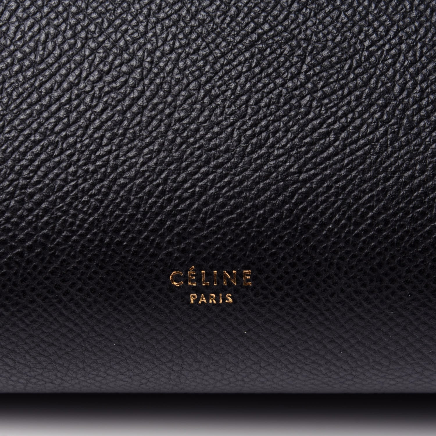 Celine Grained Calfskin Mini Belt Bag Black 8 of 12