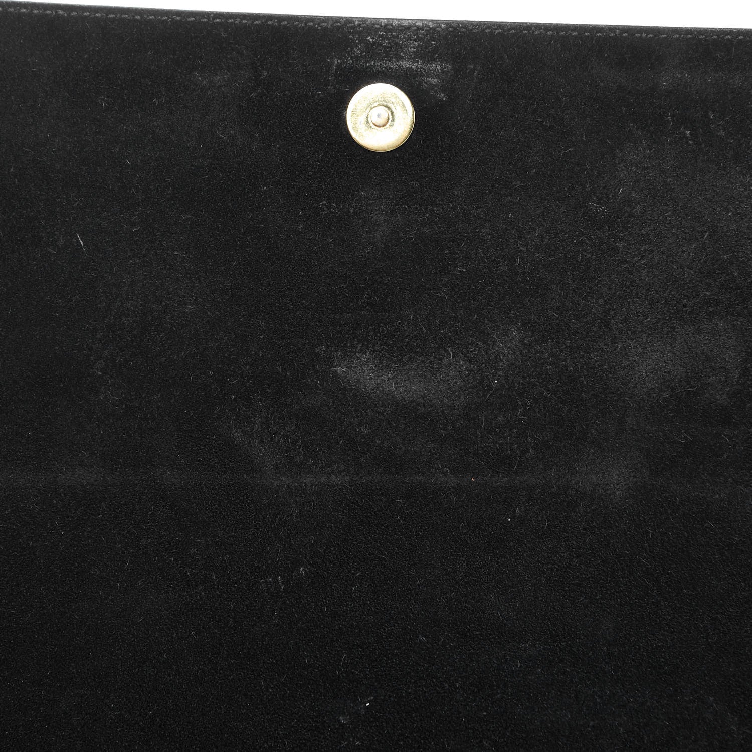 Saint Laurent Patent Classic Monogram Cassandre Clutch Black 10 of 14