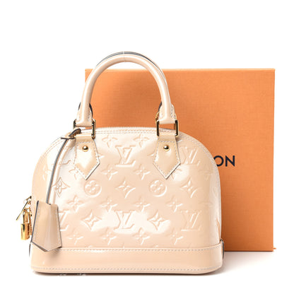 Louis Vuitton Vernis Alma BB Dune 10 of 10
