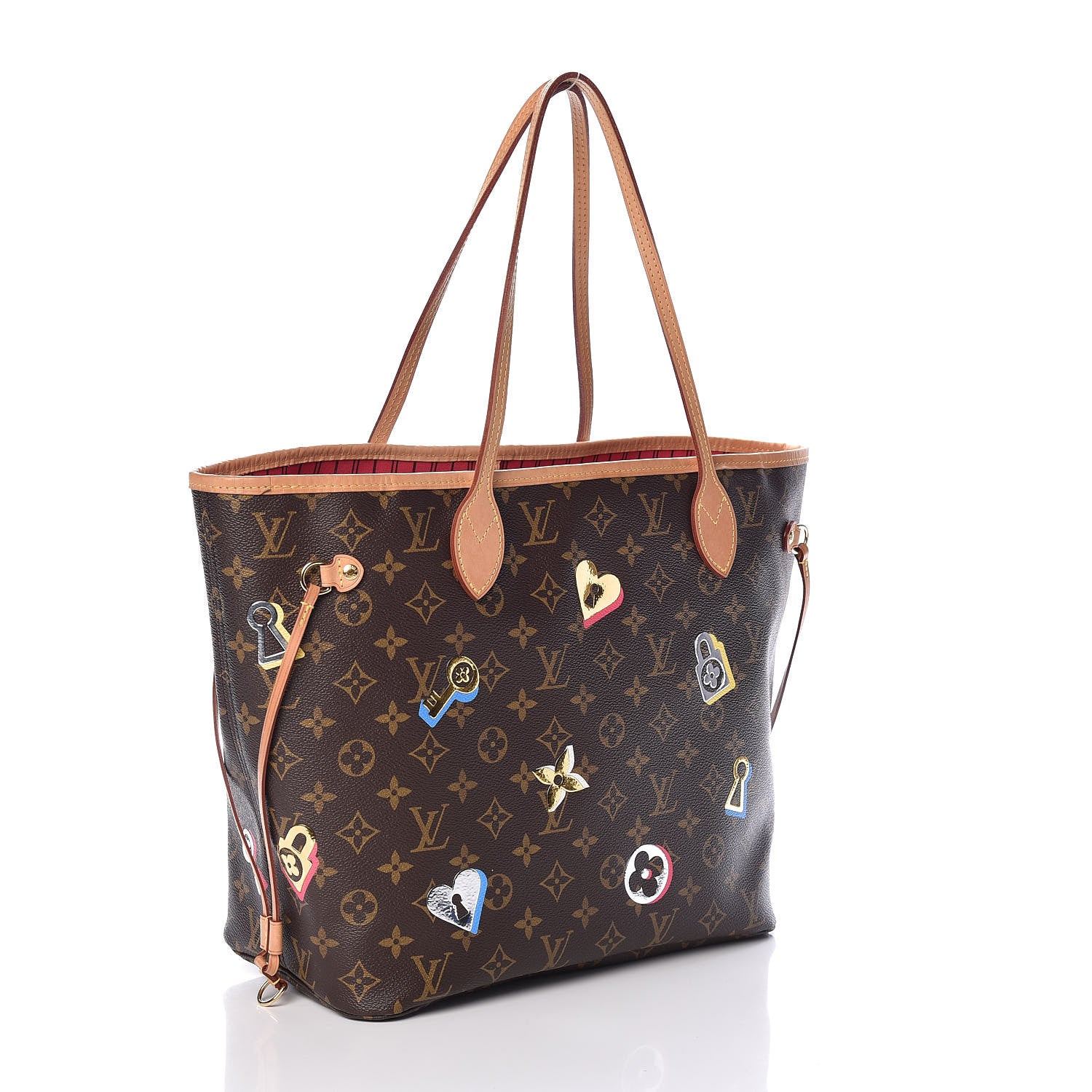 Louis Vuitton Monogram Love Locks Neo Neverfull MM 3 of 9