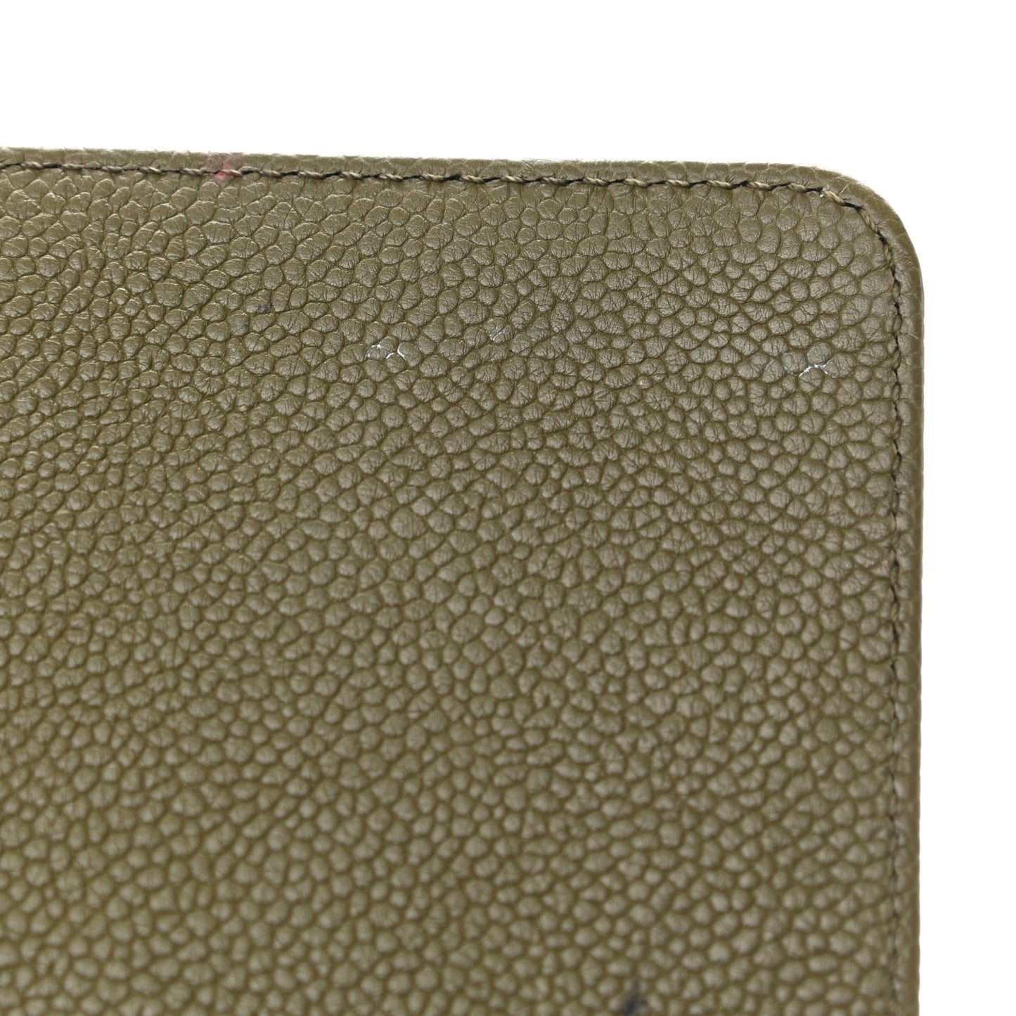 Caviar Quilted Medium Boy Flap Green