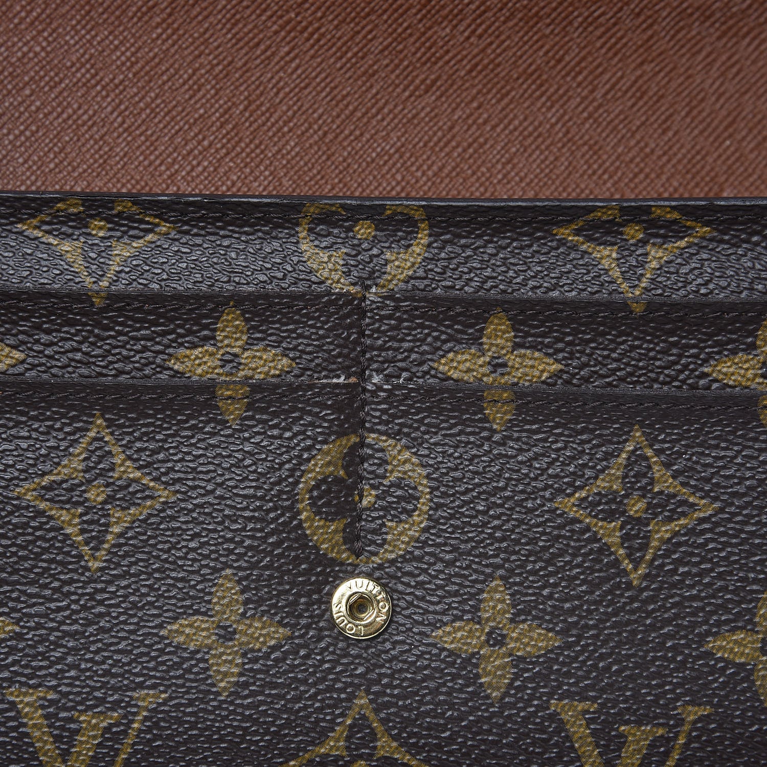 Louis Vuitton Monogram Sarah Wallet NM 7 of 12