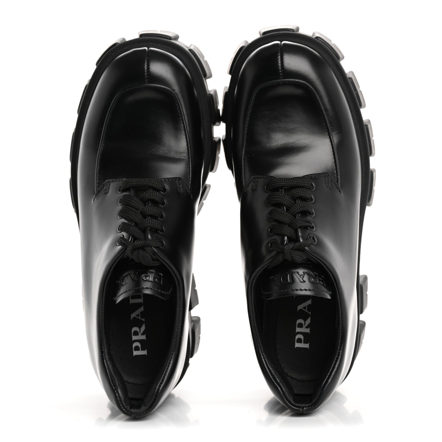 Spazzolato Rois Monolith 55mm Derby Loafers 37 Black