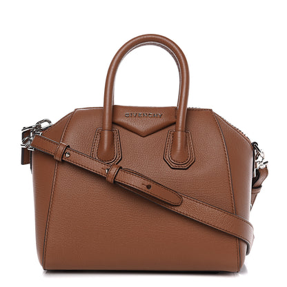 Givenchy Sugar Goatskin Mini Antigona Caramel 1 of 8