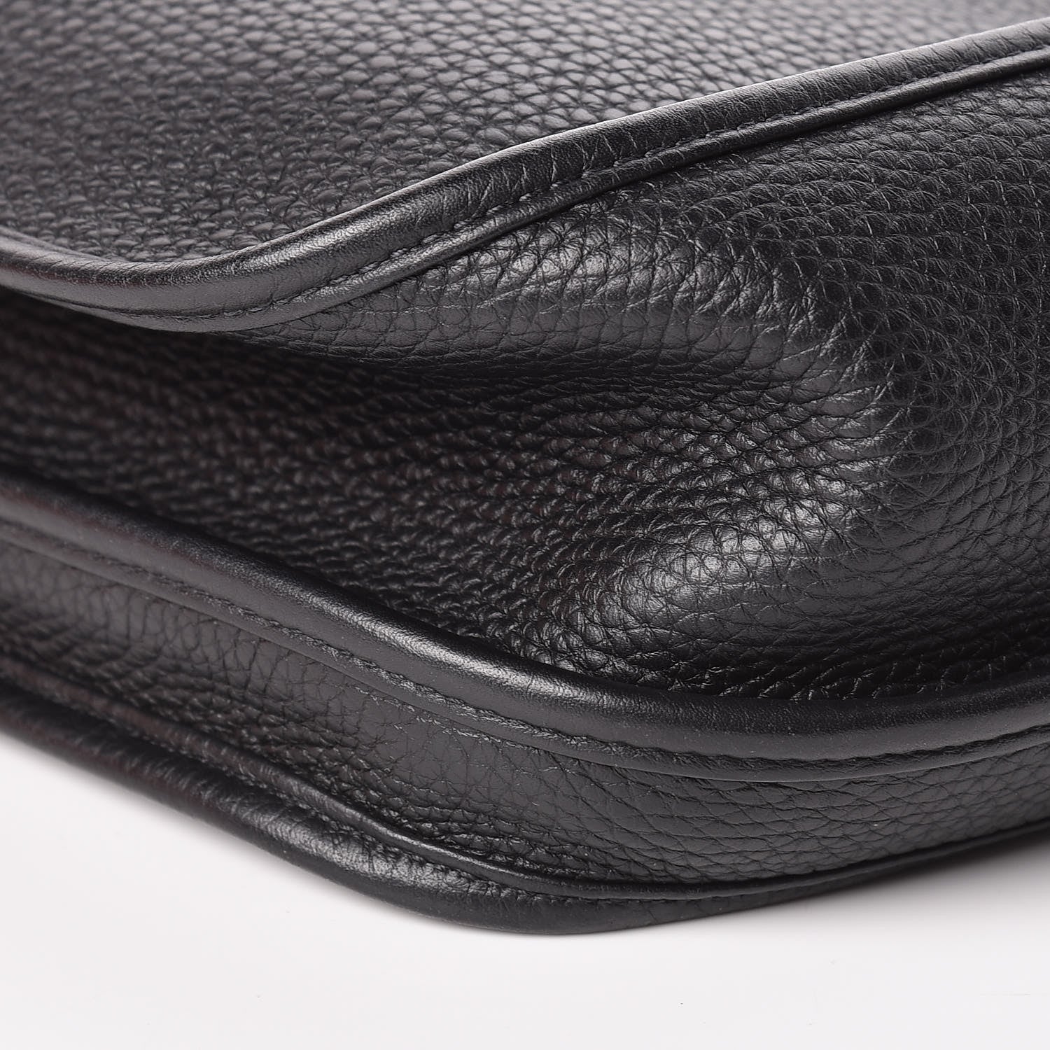 Hermes Taurillon Clemence Evelyne III GM Black 8 of 10