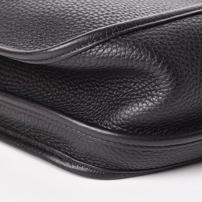Hermes Taurillon Clemence Evelyne III GM Black 8 of 10