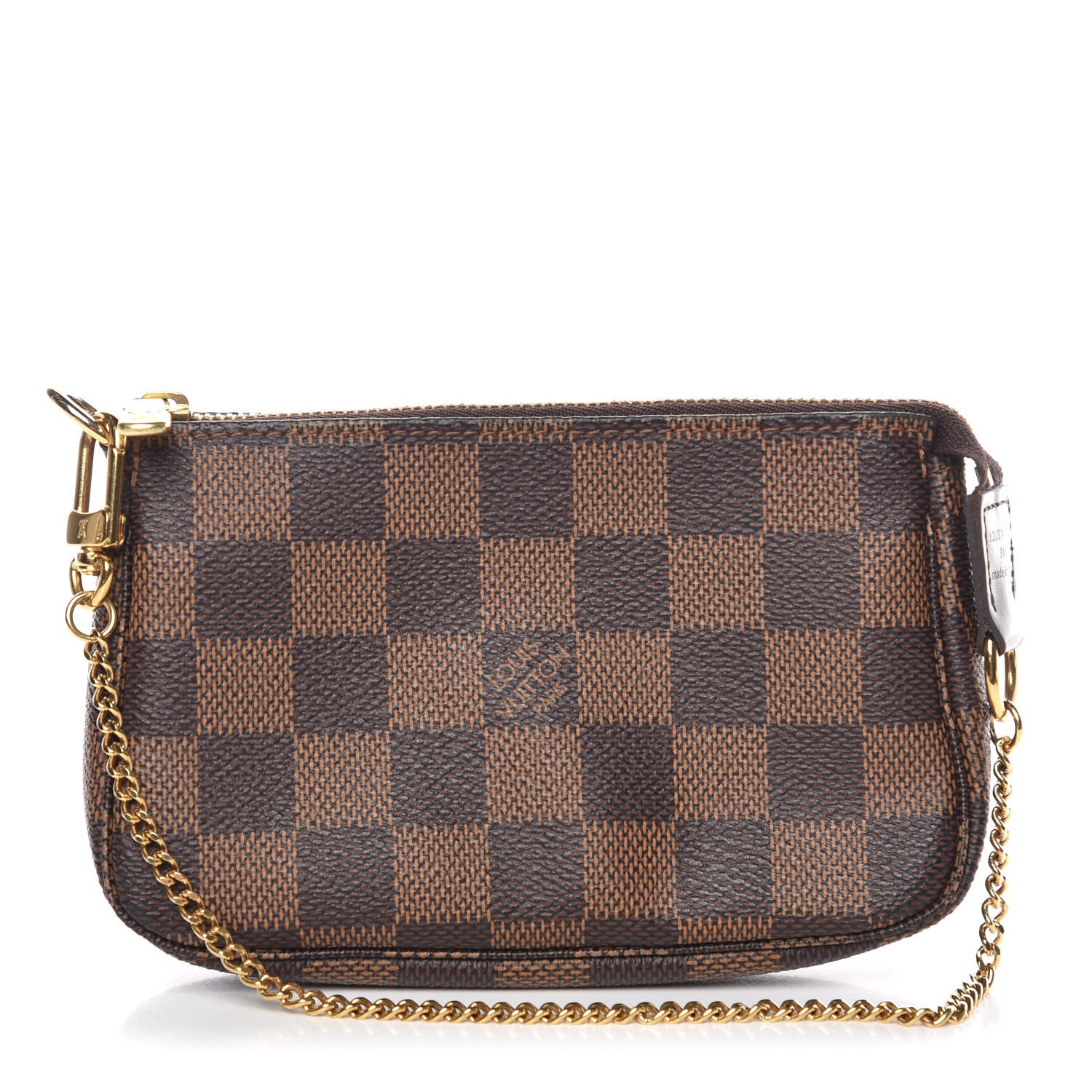 Louis Vuitton Damier Ebene Mini Pochette Accessories 1 of 9