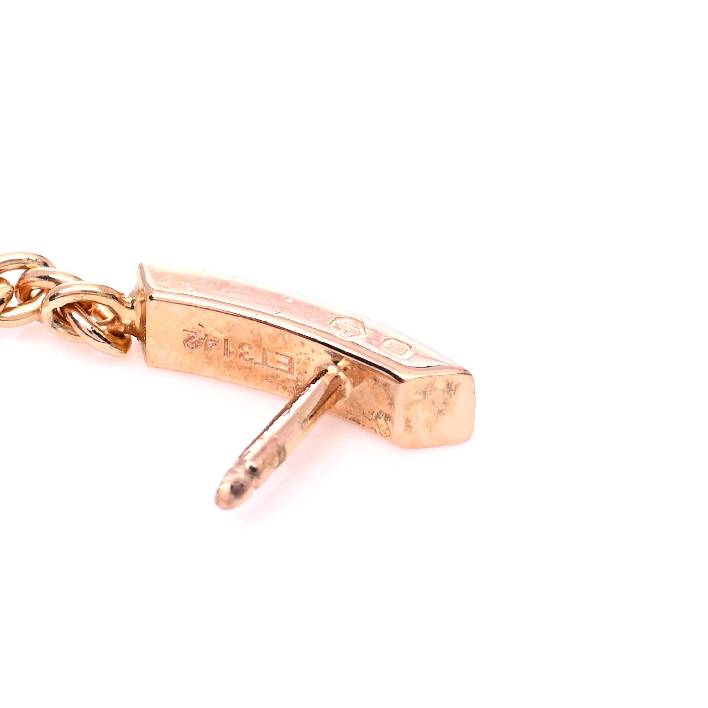 18K Pink Gold Mon Amour Heart Drop Earrings