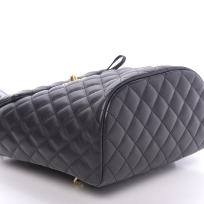 Chanel Calfskin Quilted Small Urban Spirit Backpack Black 5 of 11