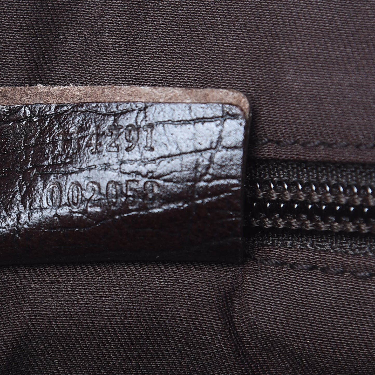 GG Plus Monogram Shoulder Bag Dark Brown